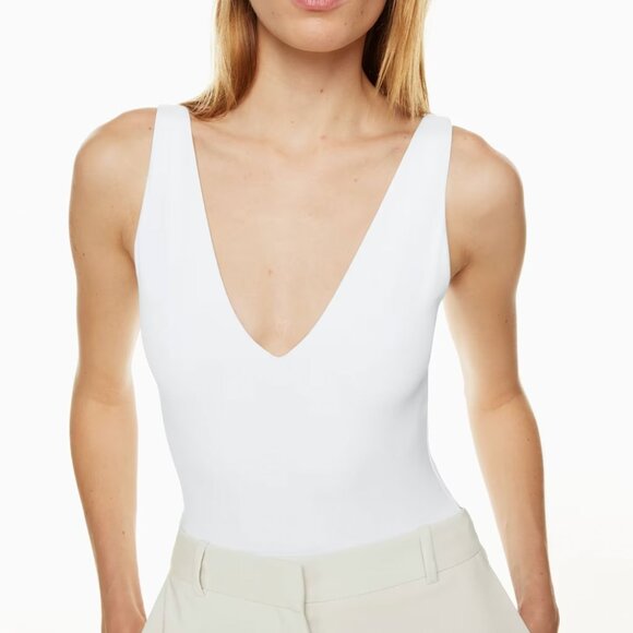 Aritzia Babaton Contour V-Neck Sleeveless Bodysuit - Picture 6 of 13